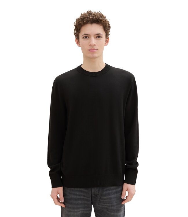 TOM TAILOR Basic round neck sweater