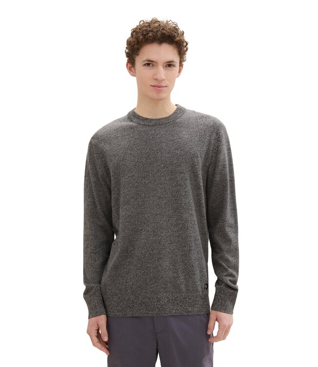 TOM TAILOR Basic round neck sweater