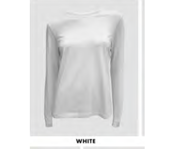 POINT ZERO  Long Sleeve Crew Neck Tee