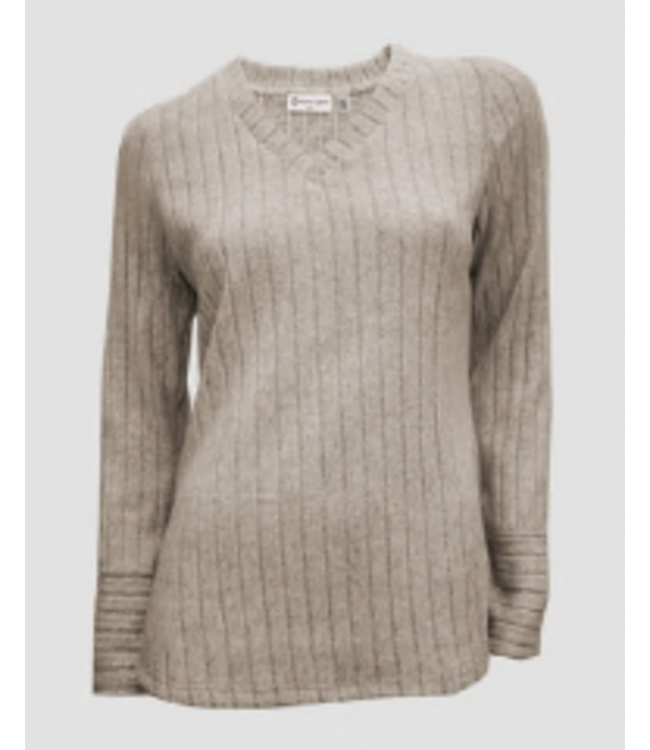 POINT ZERO V Neck Knit Top