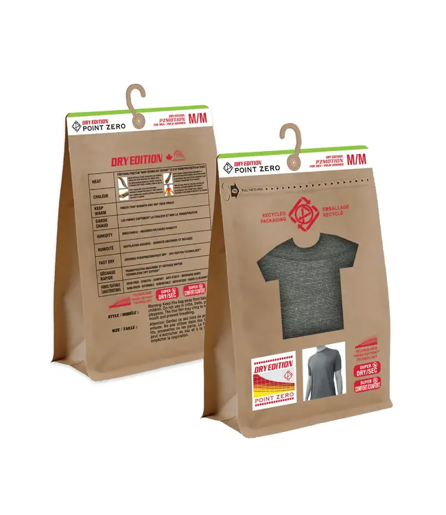 POINT ZERO MEL Dry edition crewneck t-shirt