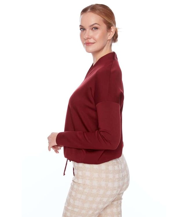 UP Clothing V Neck Long Sleeve Top