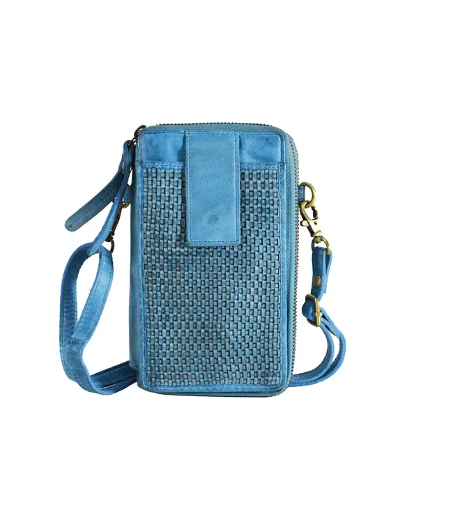 Ella Cross Body Genuine Leather Wallet