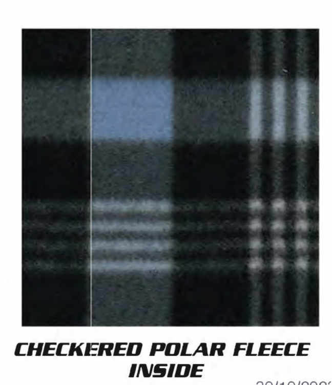 DAV Zip up Hoodie with polar fleece lining