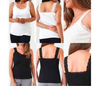 POINT ZERO Cami With Lace Details