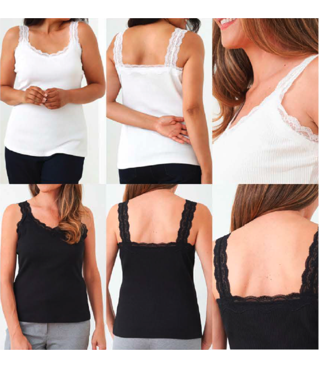 POINT ZERO Cami With Lace Details