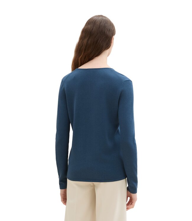 TOM TAILOR Basic v-neck Sweater