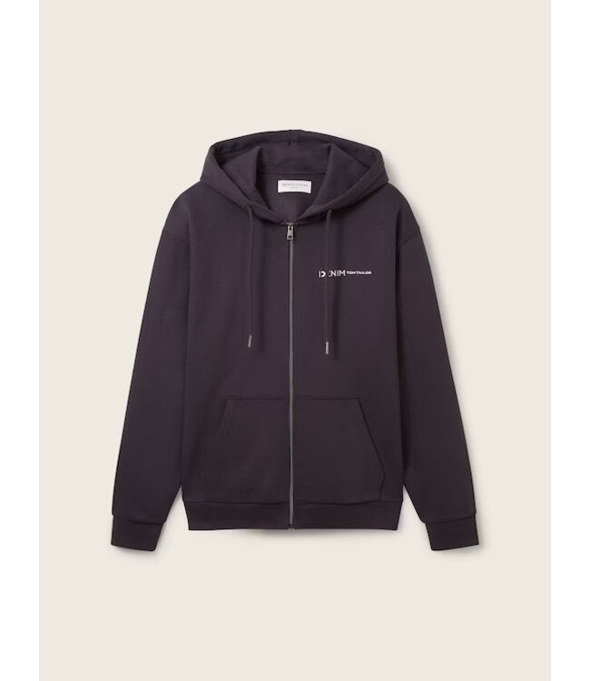 TOM TAILOR Hoodie with zipper