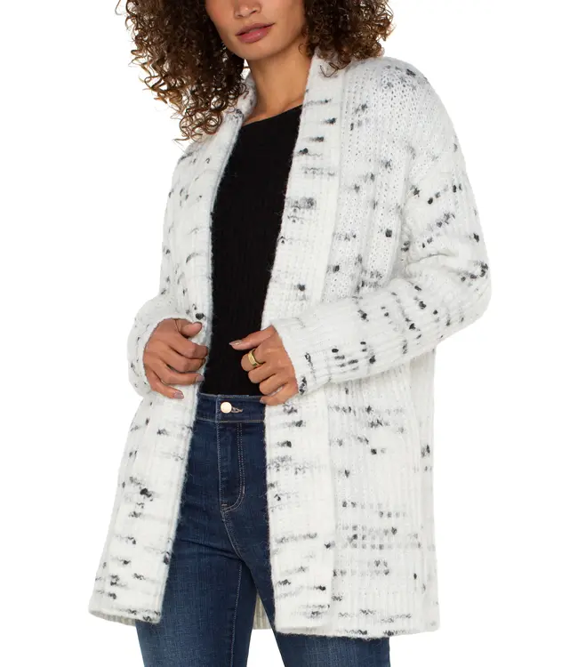 LIVERPOOL JEANS  Open Front Coatigan Sweater