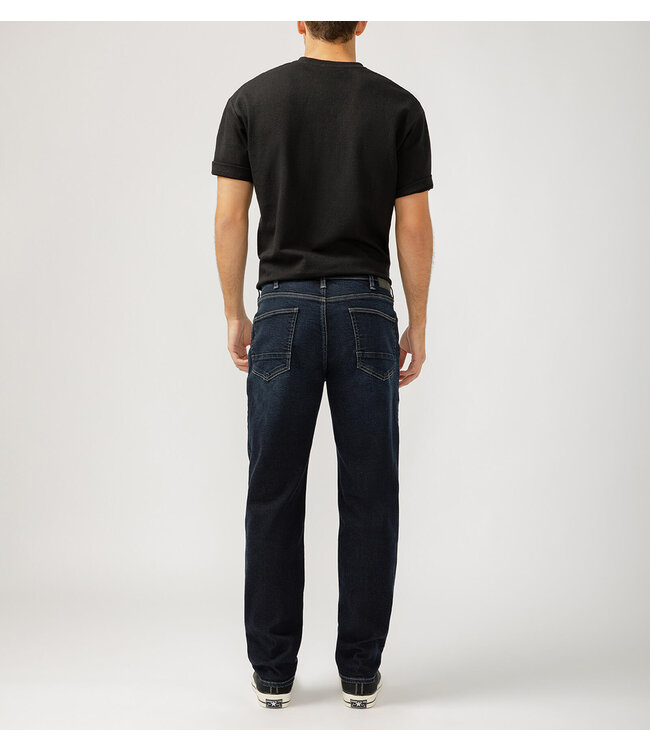 SILVER JEANS Eddie Classic Athletic Fit Tapered Leg Jeans