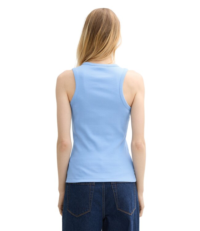 TOM TAILOR Racerback Rib Tank Top