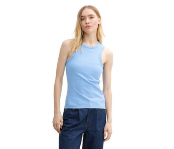 TOM TAILOR Racerback Rib Tank Top