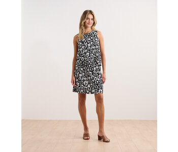 Hatley Roberta dress - wavy flowers