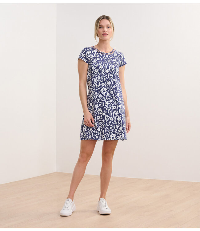 Hatley Cici a-line dress - wavy flowers