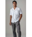 POINT ZERO POINT ZERO Short Sleeve Button up Cotton Linen mix