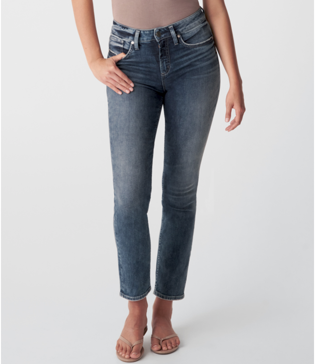 Avery High Rise Curvy Fit Straight Leg