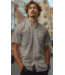 POINT ZERO POINT ZERO Short Sleeve Button Easy Iron Shirt