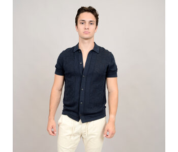 Hedge MENS KNIT TOP BLACK