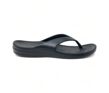 DAWGS Mens Flip Flops Black