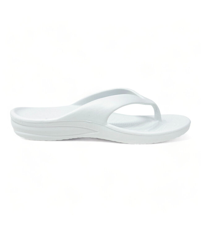 DAWGS Flip Flop Sandals white & Tan