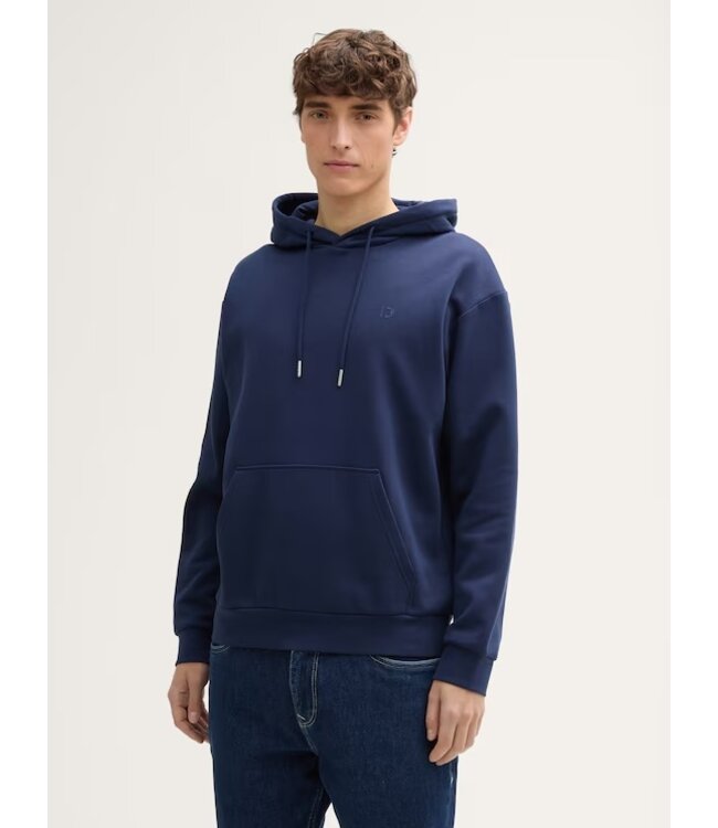 TOM TAILOR Hoodie with kangaroo pocket