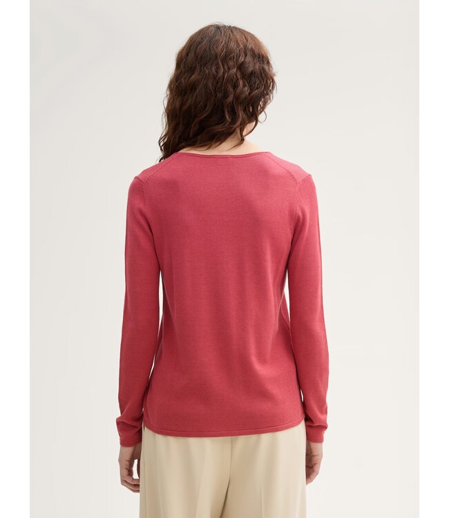 TOM TAILOR Basic v-neck Sweater