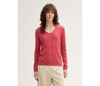 TOM TAILOR Basic v-neck Sweater