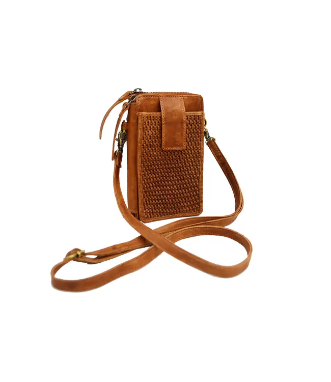 Ella Cross Body Genuine Leather Wallet