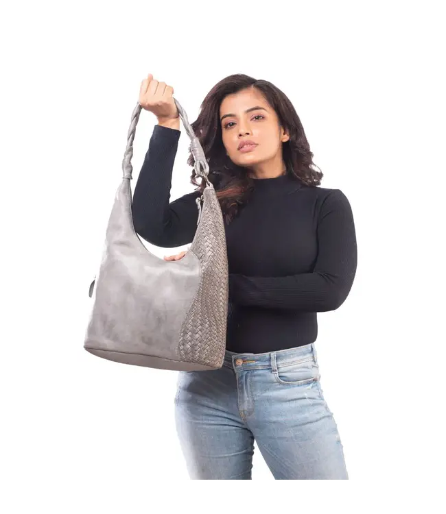 091 -ALBANY Genuine Leather Purse