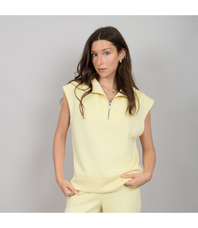 RD Style SEANA SOFT KNIT SCUBA TOP