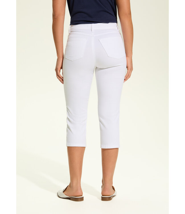 FDJ Olivia Slim Crystal Denim Capri