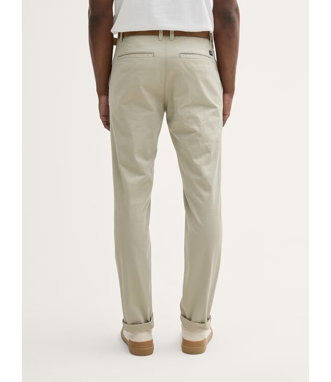 TOM TAILOR Slim chino trousers with a belt