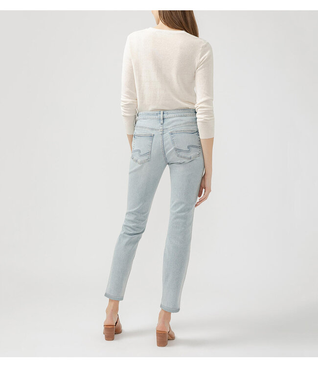 Silver Jeans Boyfriend Mid Rise Slim Leg Jeans