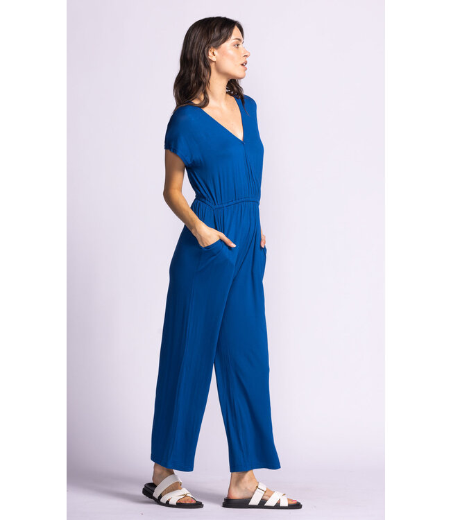 PINK MARTINI Eli Jumpsuit Royal Blue