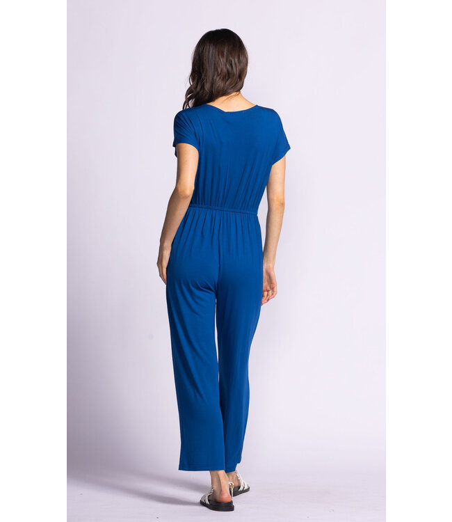 PINK MARTINI Eli Jumpsuit Royal Blue