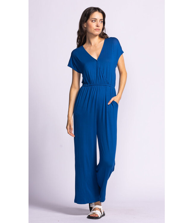 PINK MARTINI Eli Jumpsuit Royal Blue