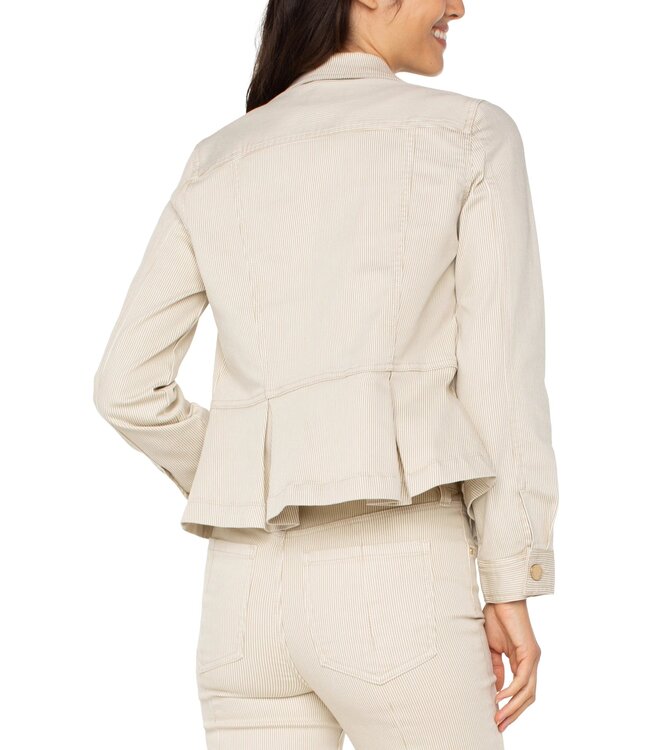 LIVERPOOL Gia Glider Crop Flare With Back Pleat