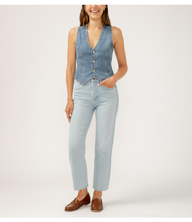 SILVER JEANS CLASSIC DENIM VEST