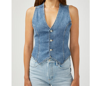 SILVER JEANS CLASSIC DENIM VEST