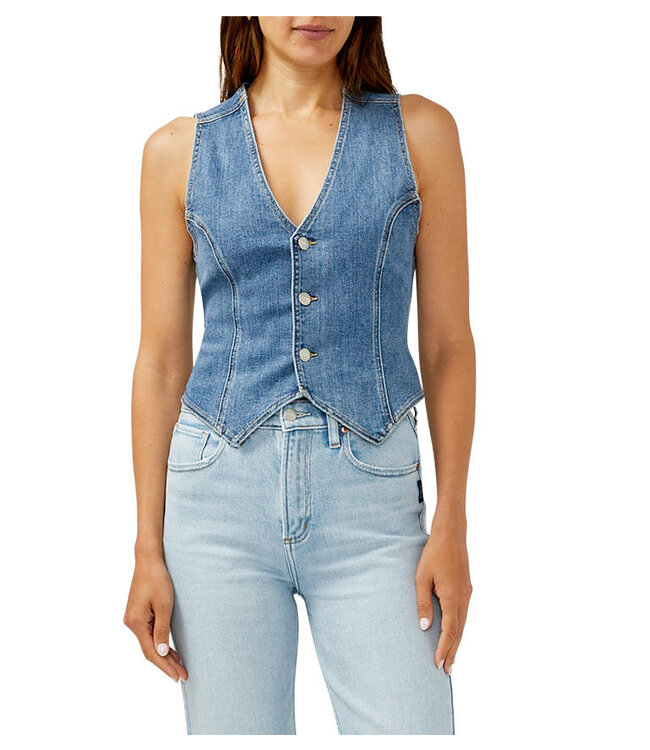 SILVER JEANS CLASSIC DENIM VEST
