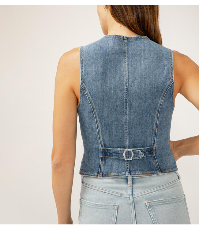SILVER JEANS CLASSIC DENIM VEST