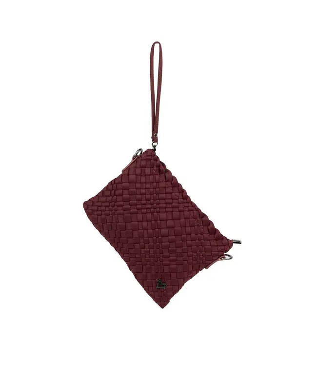 preneLOVE® CHARLOTTE WOVEN CROSSBODY - WINE