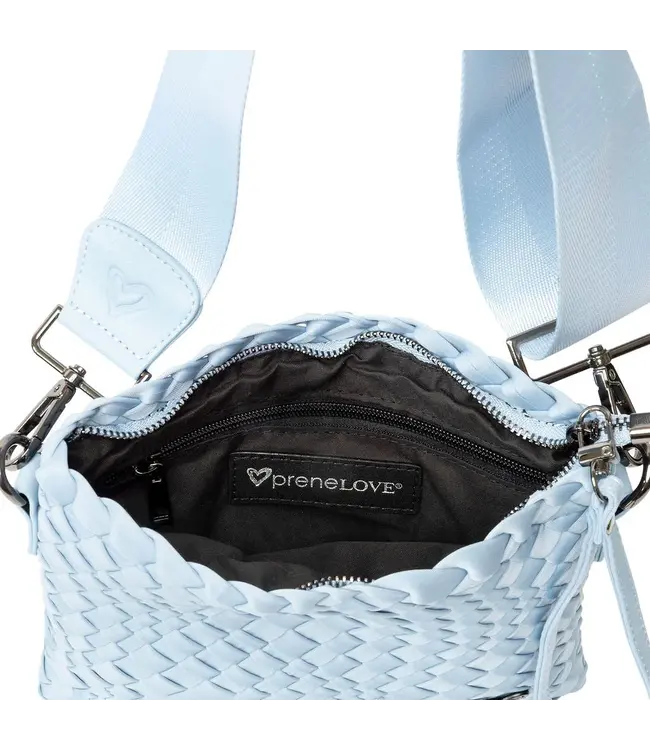preneLOVE® CHARLOTTE WOVEN CROSSBODY - SKY BLUE