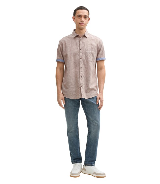 TOM TAILOR Regular fit short sleeve shirt