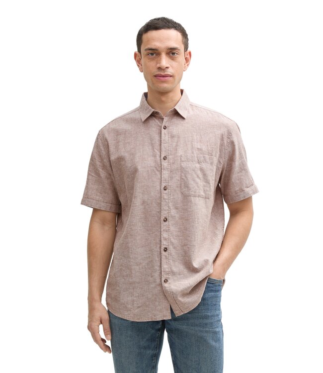 TOM TAILOR Regular fit short sleeve shirt