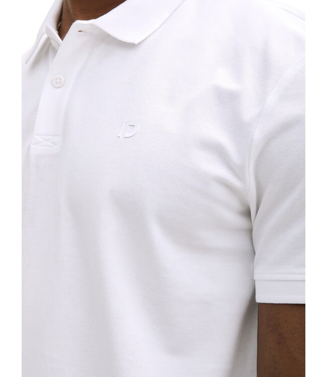 Cotton piqué polo shirt