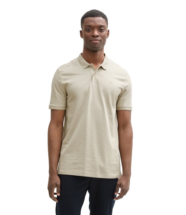 Cotton piqué polo shirt