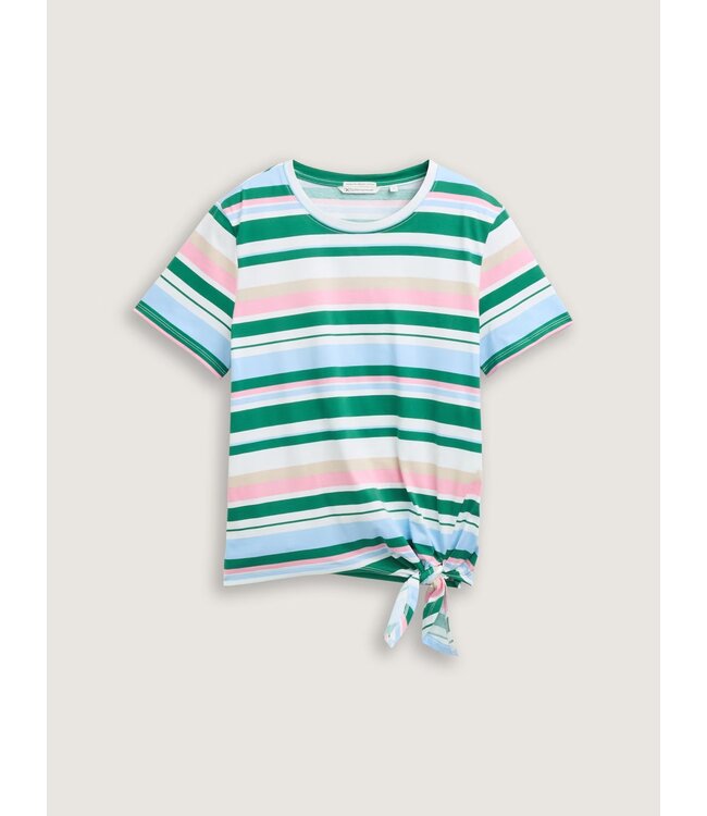 T-shirt with knot detail