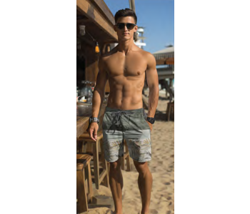 Printed Boardshort 9" Inseam Sage