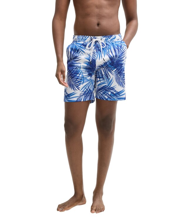 All over printed swim shorts